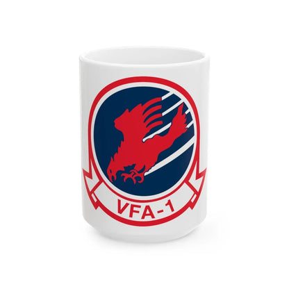 VFA 1 Maverick Goose (U.S. Navy) White Coffee Mug-15oz-Go Mug Yourself