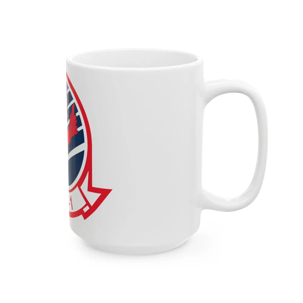 VFA 1 Maverick Goose (U.S. Navy) White Coffee Mug-Go Mug Yourself