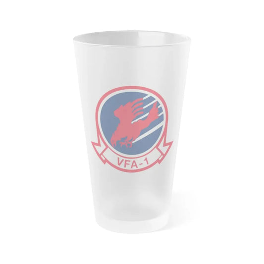VFA 1 Maverick Goose (U.S. Navy) Frosted Pint Glass 16oz Default Title - Go Mug Yourself
