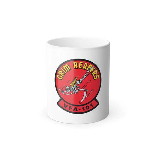 VFA 101 Grim Reapers (U.S. Navy) Color Changing Mug 11oz-11oz-Go Mug Yourself