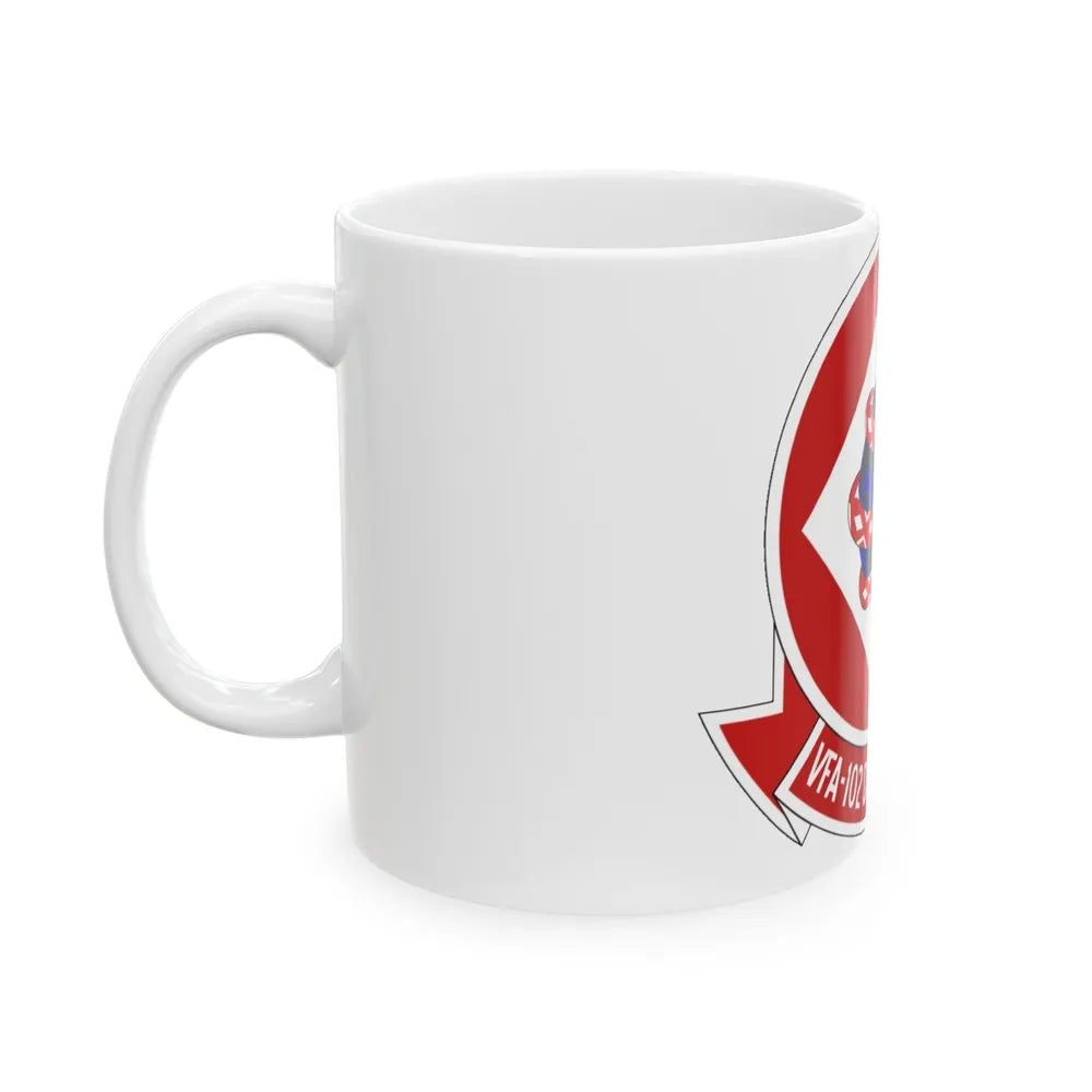 VFA 102 Strike Fighter Squadron 102 (U.S. Navy) White Coffee Mug-Go Mug Yourself