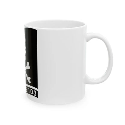 VFA 103 Jolly Rogers (U.S. Navy) White Coffee Mug-Go Mug Yourself