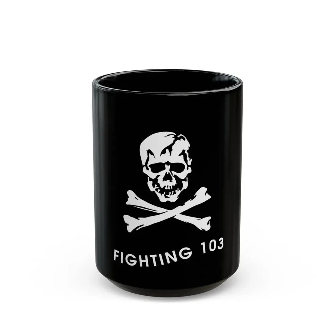 VFA 103 Jolly Rogers (U.S. Navy) Black Coffee Mug 15oz - Go Mug Yourself