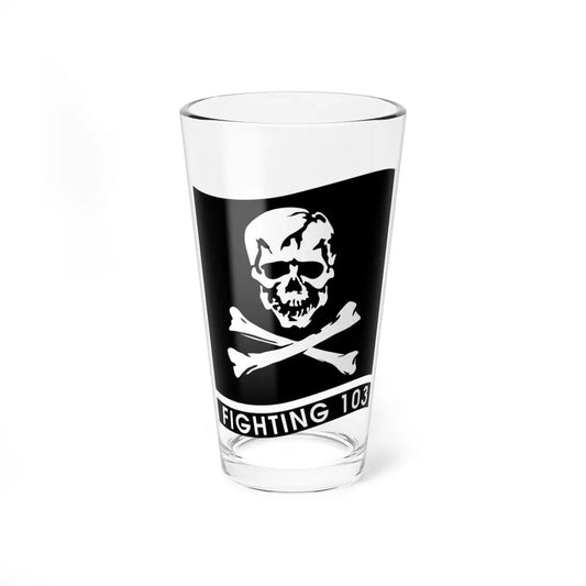 VFA 103 Jolly Rogers (U.S. Navy) Pint Glass 16oz 16oz - Go Mug Yourself