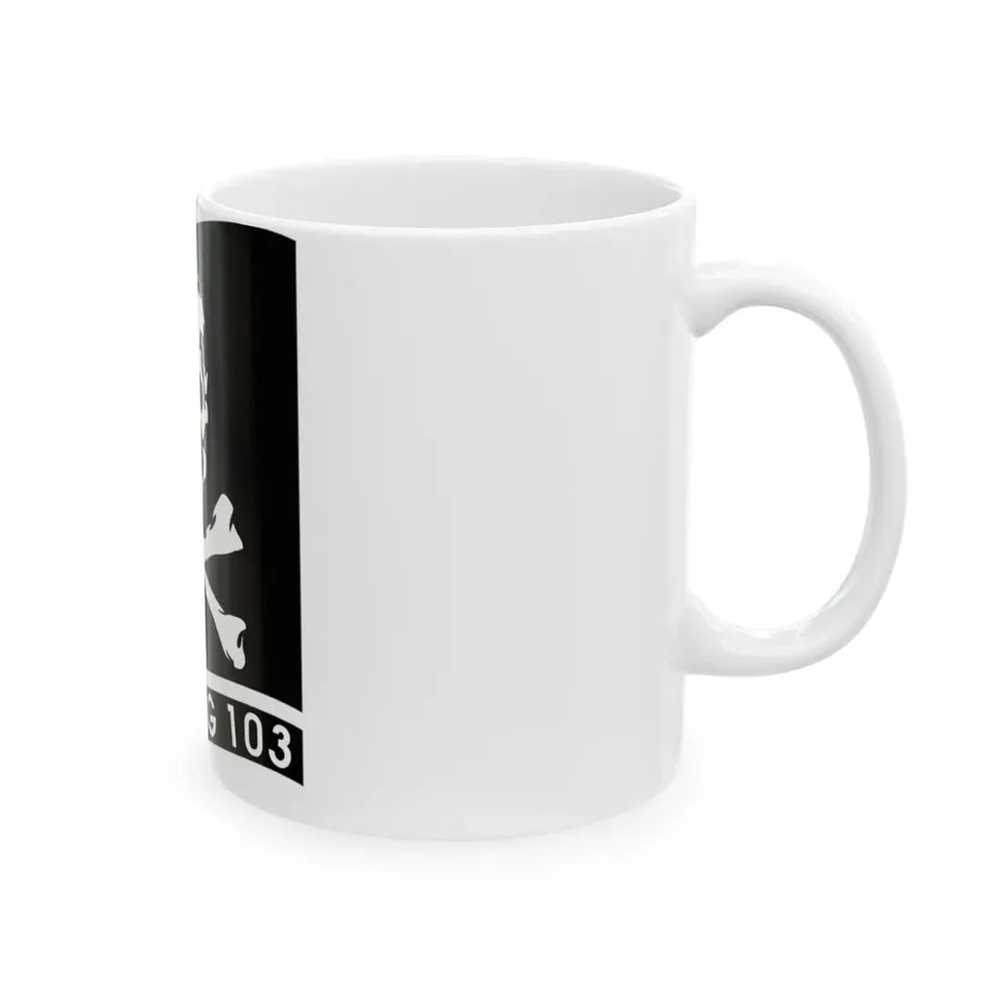 VFA 103 Jolly Rogers (U.S. Navy) White Coffee Mug - Go Mug Yourself