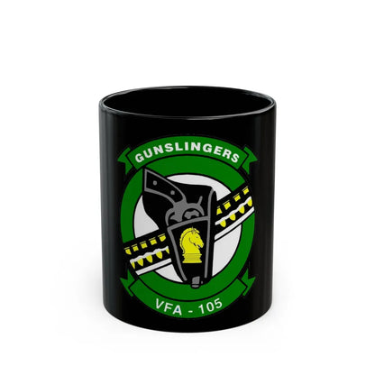 VFA 105 (U.S. Navy) Black Coffee Mug-11oz-Go Mug Yourself