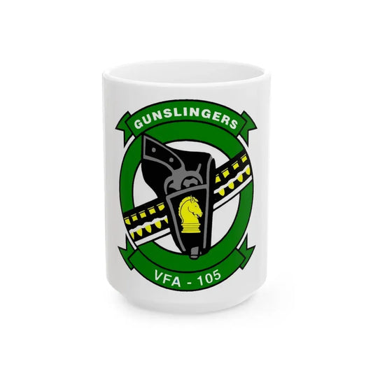 VFA 105 (U.S. Navy) White Coffee Mug 15oz - Go Mug Yourself