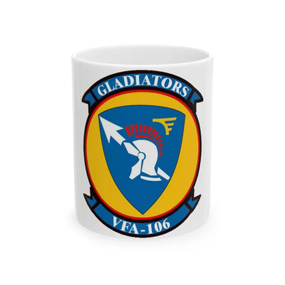 VFA 106 Strike Fighter Squadron 106 (U.S. Navy) White Coffee Mug-11oz-Go Mug Yourself