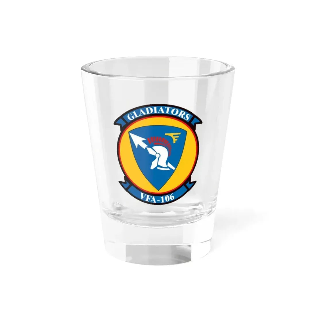 VFA 106 Strike Fighter Squadron 106 (U.S. Navy) Shot Glass 1.5oz 1.5oz - Go Mug Yourself