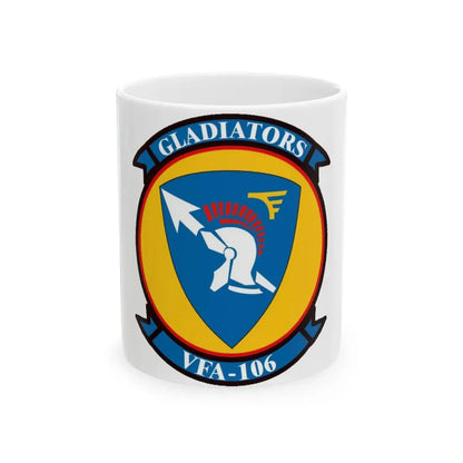 VFA 106 Strike Fighter Squadron 106 (U.S. Navy) White Coffee Mug 11oz - Go Mug Yourself