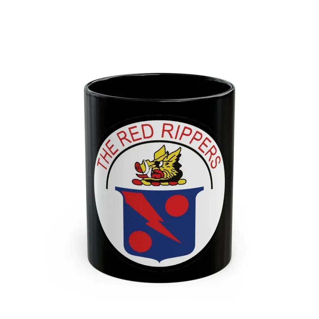 VFA 11 Strike Fighter Squadron 11 (U.S. Navy) Black Coffee Mug 11oz - Go Mug Yourself