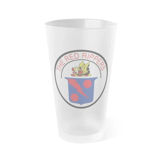 VFA 11 Strike Fighter Squadron 11 (U.S. Navy) Frosted Pint Glass 16oz Default Title - Go Mug Yourself