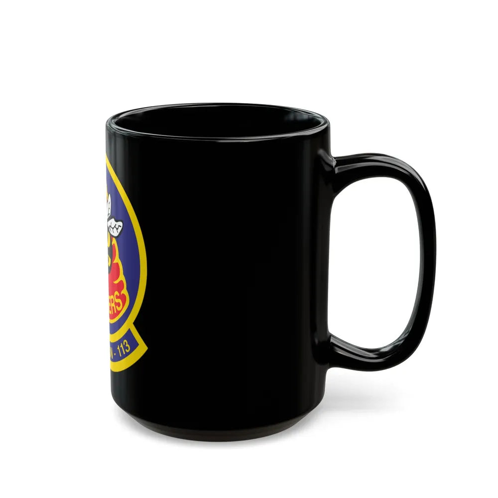 VFA 113 Stingers v2 (U.S. Navy) Black Coffee Mug-Go Mug Yourself