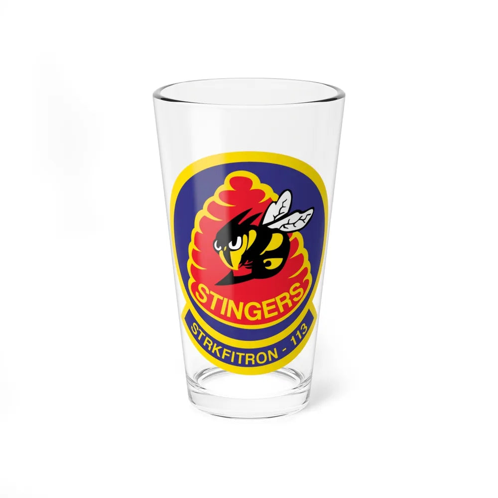 VFA 113 Stingers v2 (U.S. Navy) Pint Glass 16oz-16oz-Go Mug Yourself