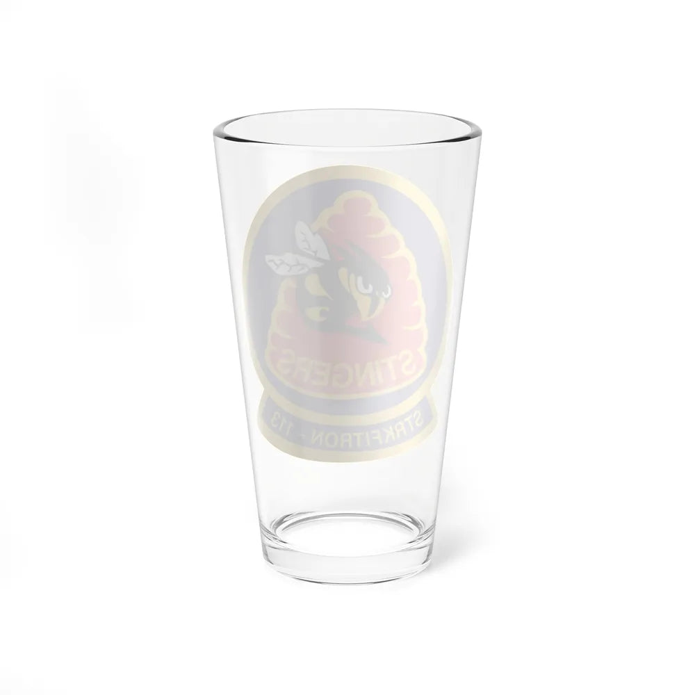 VFA 113 Stingers v2 (U.S. Navy) Pint Glass 16oz-Go Mug Yourself