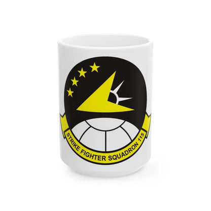 VFA 115 Strike Fighter Squadron 115 (U.S. Navy) White Coffee Mug-15oz-Go Mug Yourself