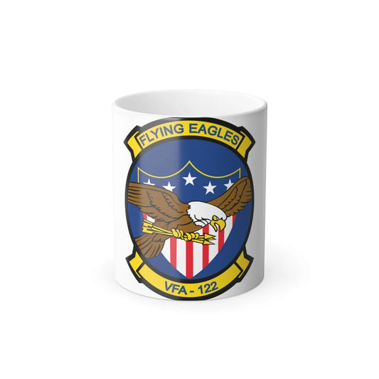 VFA 122 Fying Eagles (U.S. Navy) Color Changing Mug 11oz-11oz-Go Mug Yourself