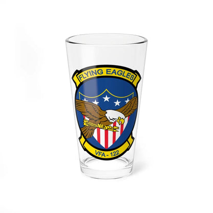 VFA 122 Fying Eagles (U.S. Navy) Pint Glass 16oz-16oz-Go Mug Yourself