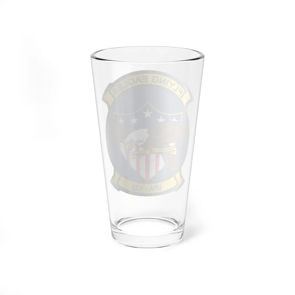 VFA 122 Fying Eagles (U.S. Navy) Pint Glass 16oz-Go Mug Yourself