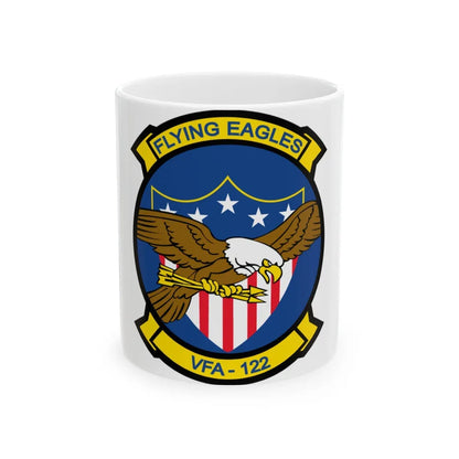 VFA 122 Fying Eagles (U.S. Navy) White Coffee Mug-11oz-Go Mug Yourself