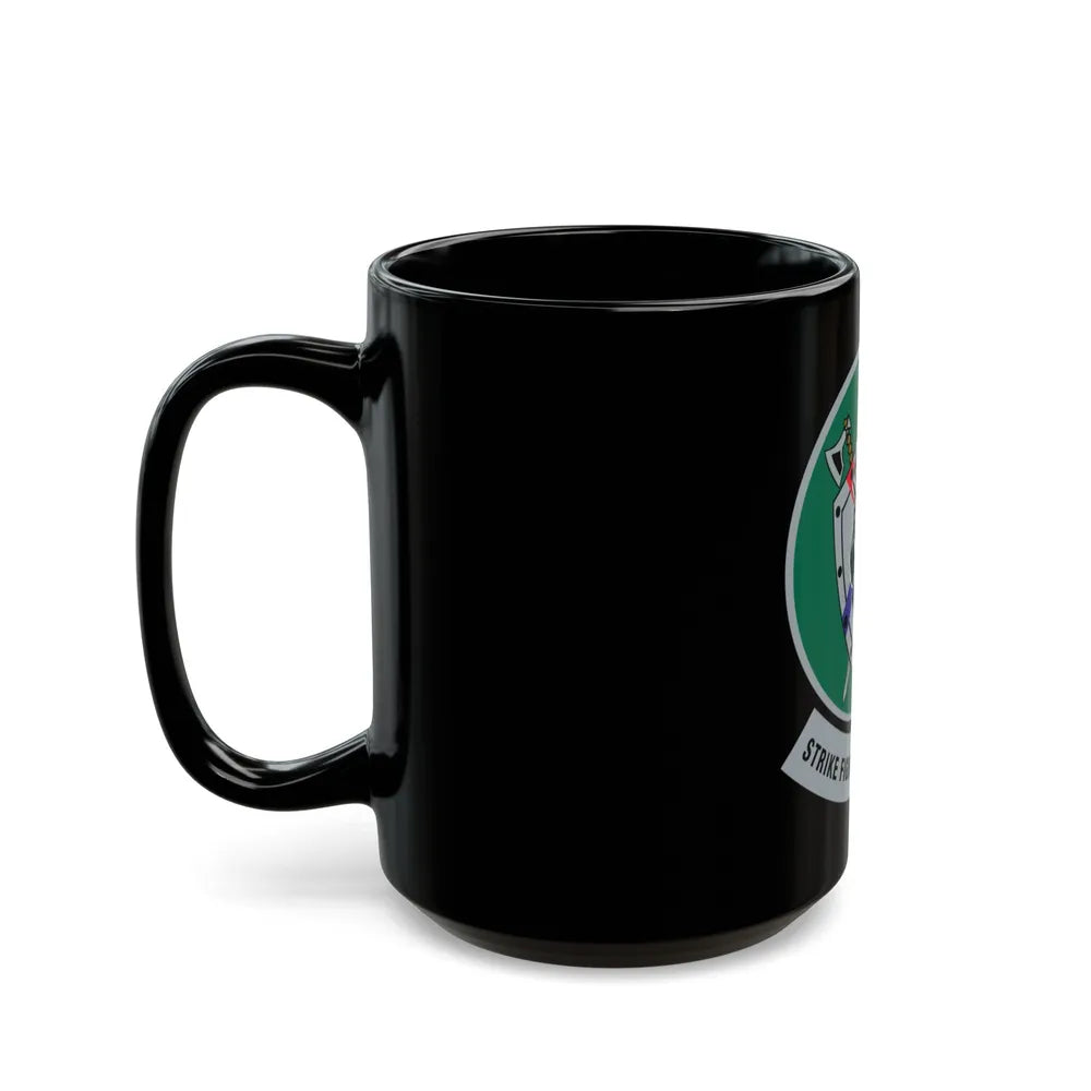 VFA 125 Rough Raiders v2 (U.S. Navy) Black Coffee Mug-Go Mug Yourself