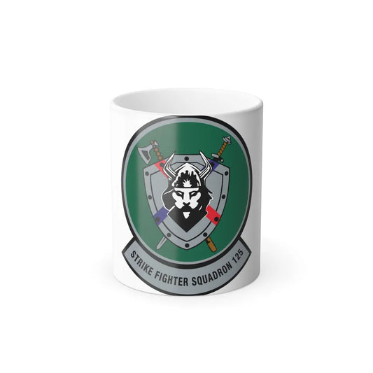 VFA 125 Rough Raiders v2 (U.S. Navy) Color Changing Mug 11oz-11oz-Go Mug Yourself