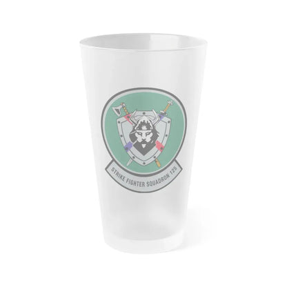 VFA 125 Rough Raiders v2 (U.S. Navy) Frosted Pint Glass 16oz Default Title - Go Mug Yourself
