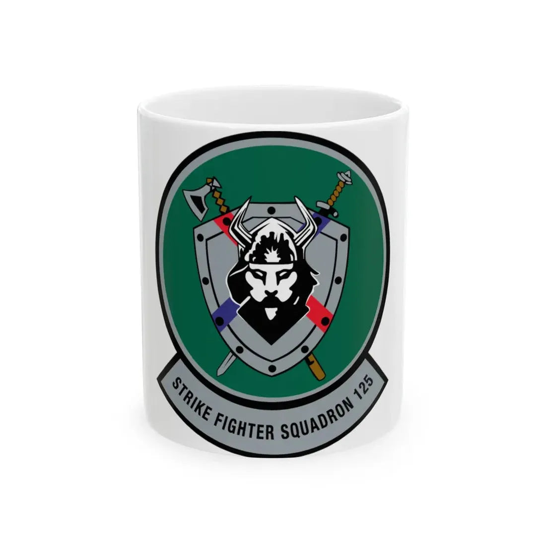 VFA 125 Rough Raiders v2 (U.S. Navy) White Coffee Mug 11oz - Go Mug Yourself