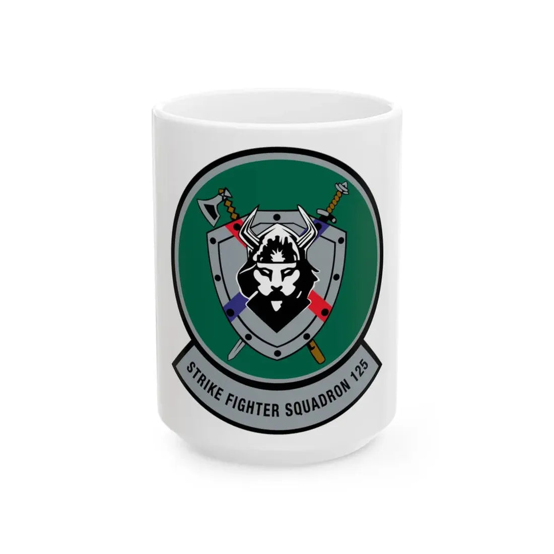 VFA 125 Rough Raiders v2 (U.S. Navy) White Coffee Mug 15oz - Go Mug Yourself