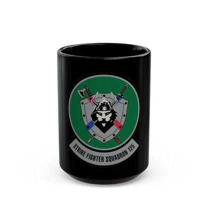 VFA 125 (U.S. Navy) Black Coffee Mug-15oz-Go Mug Yourself