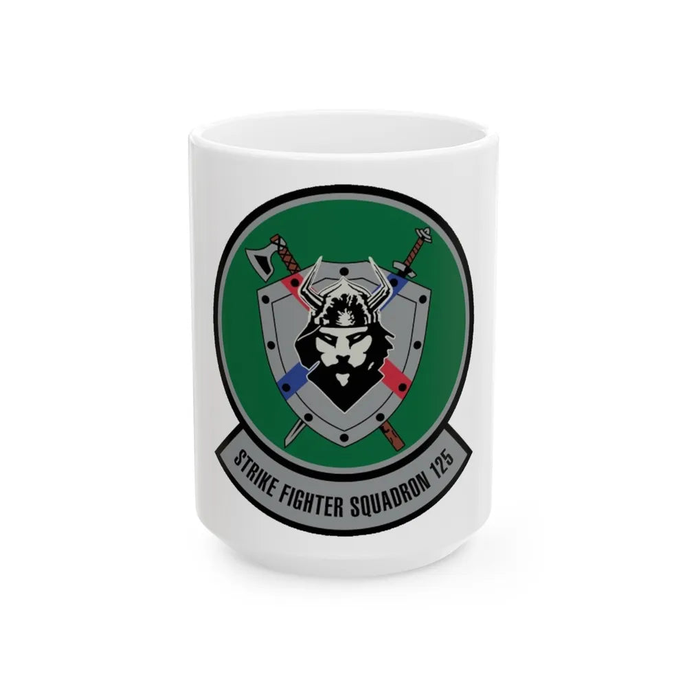 VFA 125 (U.S. Navy) White Coffee Mug-15oz-Go Mug Yourself