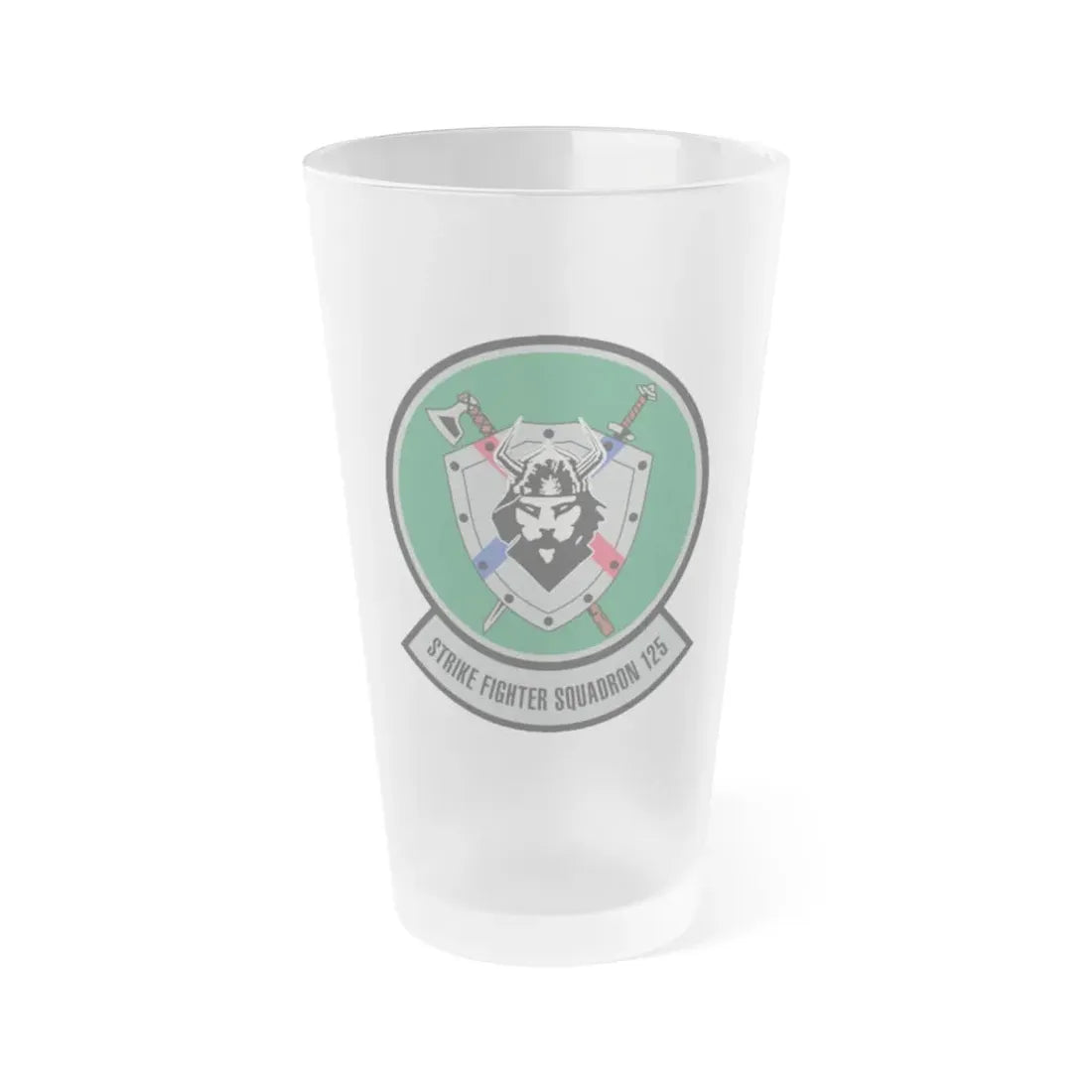VFA 125 (U.S. Navy) Frosted Pint Glass 16oz Default Title - Go Mug Yourself