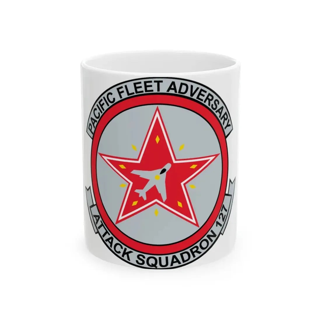 VFA 127 Adversary (U.S. Navy) White Coffee Mug 11oz - Go Mug Yourself