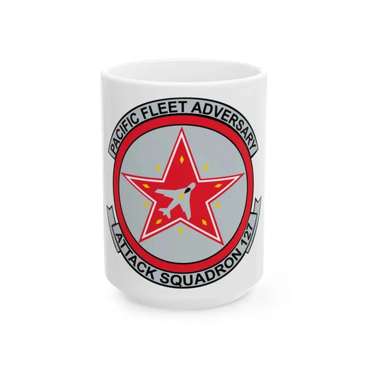 VFA 127 Adversary (U.S. Navy) White Coffee Mug 15oz - Go Mug Yourself