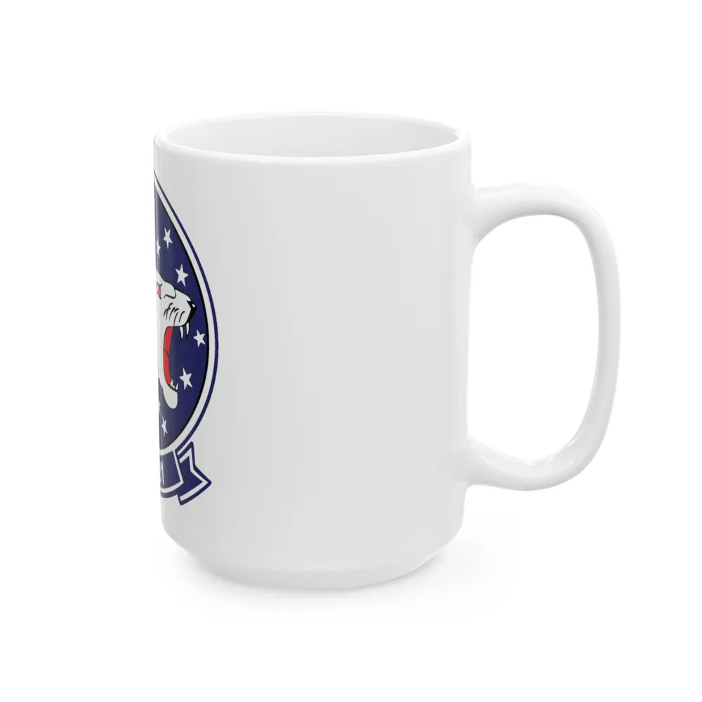 VFA 131 Wildcats Officer Mess (U.S. Navy) White Coffee Mug-Go Mug Yourself