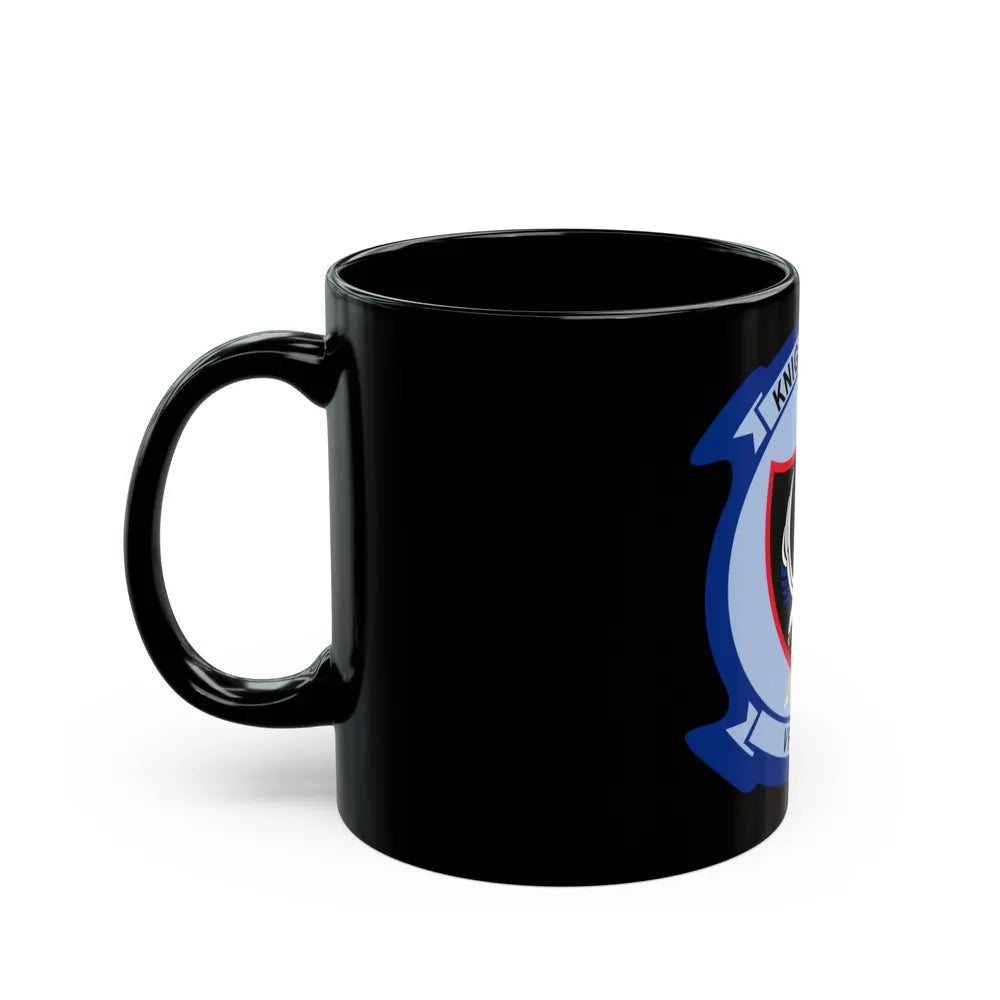 VFA 136 Knighthawks v2 (U.S. Navy) Black Coffee Mug-Go Mug Yourself