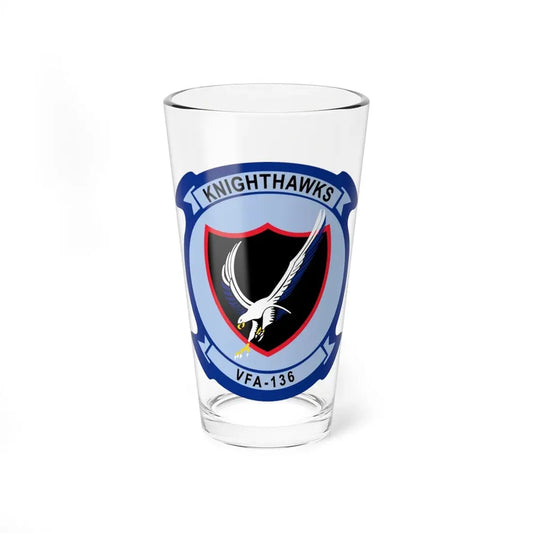 VFA 136 Knighthawks v2 (U.S. Navy) Pint Glass 16oz 16oz - Go Mug Yourself