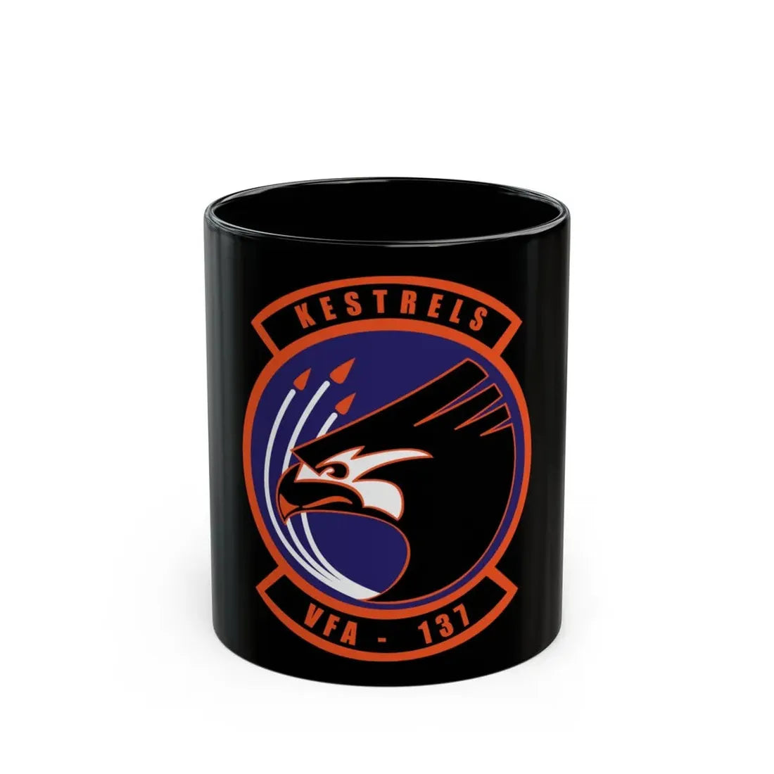 VFA 137 Kestrels 2018 (U.S. Navy) Black Coffee Mug 11oz - Go Mug Yourself