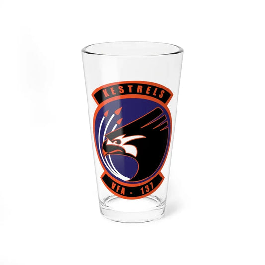 VFA 137 Kestrels 2018 (U.S. Navy) Pint Glass 16oz 16oz - Go Mug Yourself