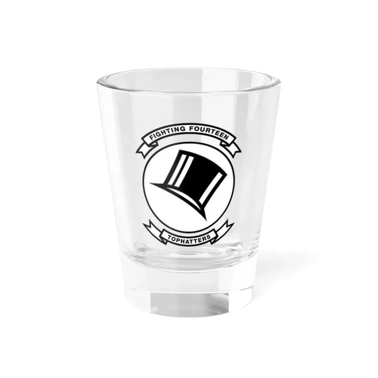 VFA 14 Tophatters (U.S. Navy) Shot Glass 1.5oz 1.5oz - Go Mug Yourself