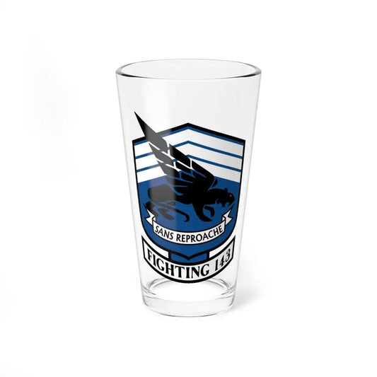 VFA 143 Strike Fighter Squadron 143 (U.S. Navy) Pint Glass 16oz 16oz - Go Mug Yourself