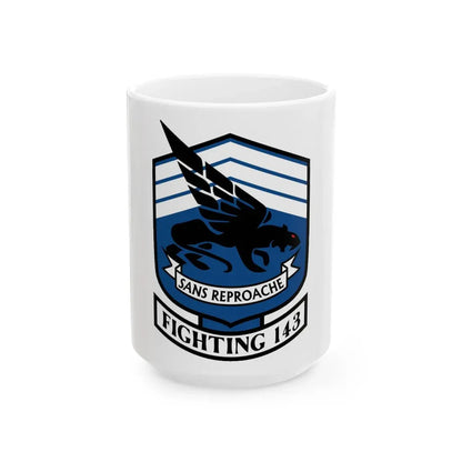 VFA 143 Strike Fighter Squadron 143 (U.S. Navy) White Coffee Mug 15oz - Go Mug Yourself