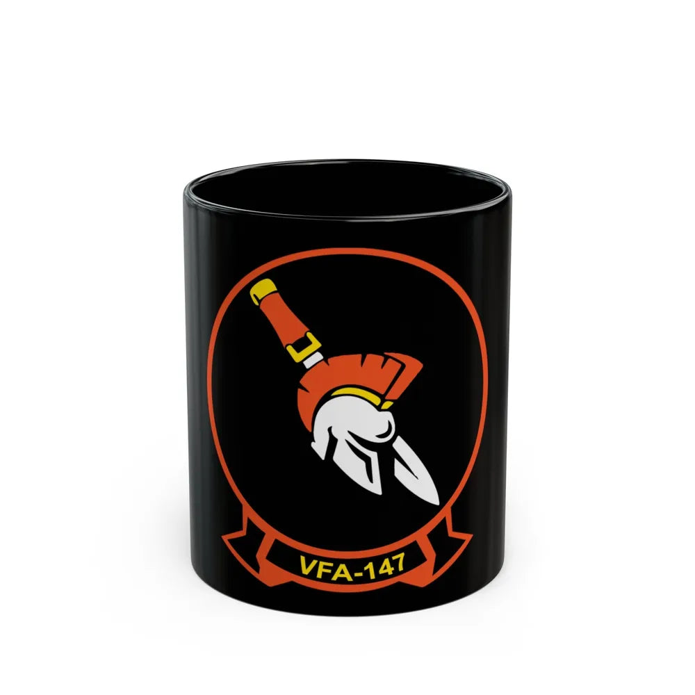 VFA 147 Argonauts (U.S. Navy) Black Coffee Mug-11oz-Go Mug Yourself