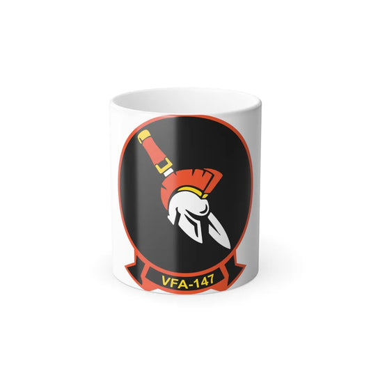 VFA 147 Argonauts (U.S. Navy) Color Changing Mug 11oz-11oz-Go Mug Yourself