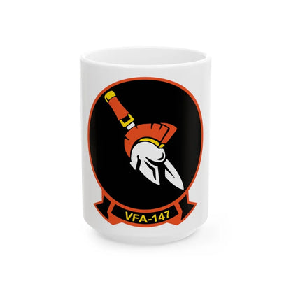 VFA 147 Argonauts (U.S. Navy) White Coffee Mug-15oz-Go Mug Yourself