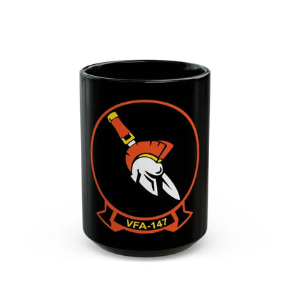 VFA 147 Argonauts (U.S. Navy) Black Coffee Mug 15oz - Go Mug Yourself