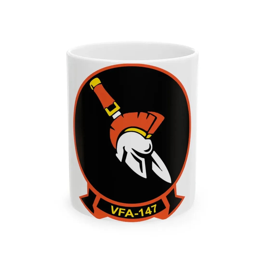 VFA 147 Argonauts (U.S. Navy) White Coffee Mug 11oz - Go Mug Yourself