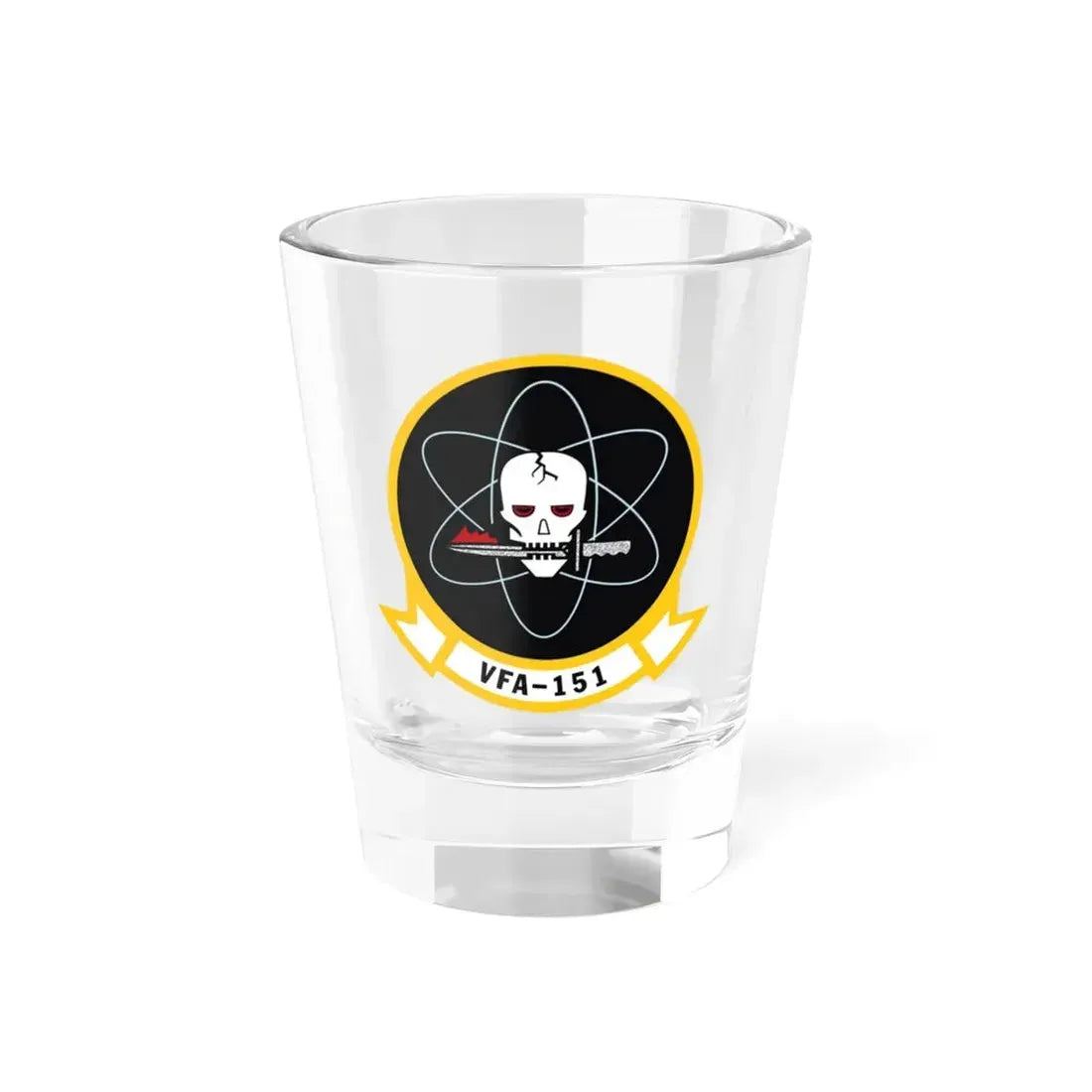 VFA 151 Strike Fighter Squadron 151 (U.S. Navy) Shot Glass 1.5oz 1.5oz - Go Mug Yourself