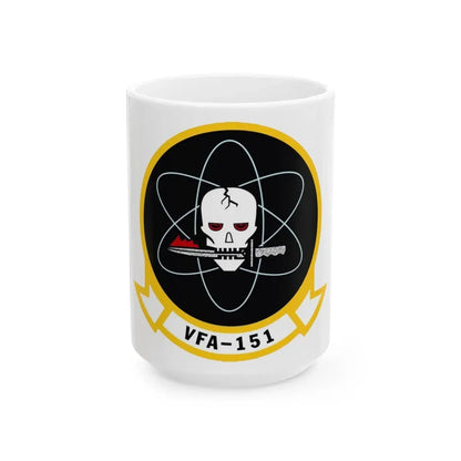 VFA 151 Strike Fighter Squadron 151 (U.S. Navy) White Coffee Mug 15oz - Go Mug Yourself