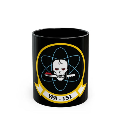 VFA 151 Vigilantes (U.S. Navy) Black Coffee Mug-11oz-Go Mug Yourself